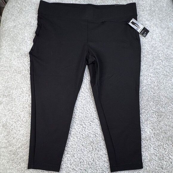 Torrid Slim Fix Pixie Pull On Ponte Pants Black 4X NEW - Picture 2 of 11